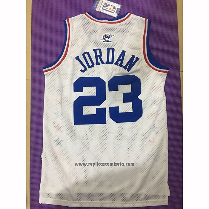 Camiseta All Star 2003 Michael Jordan #23 Blanco